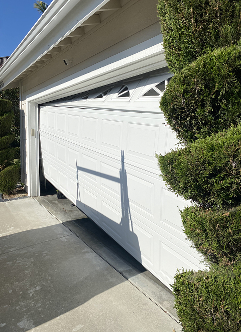 garage door off track repair near me