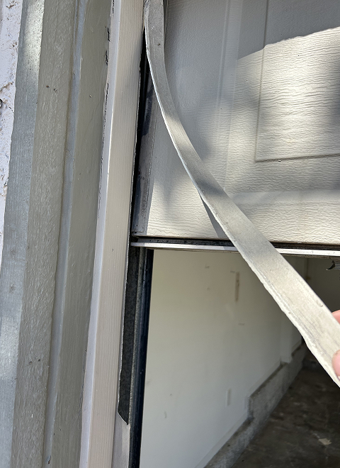 garage door weather stripping replacement